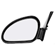 Driver and Passenger Side Mirrors, Manual Adjust, Non-Folding, Non-Heated, Textured Black, No Signal Light, No Memory, No Puddle Light, No Auto-Dimming, No Blind Spot Feature