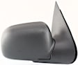 Driver and Passenger Side Mirrors, Power Adjust, Manual Folding, Non-Heated, Textured Black, No Signal Light, No Memory, No Puddle Light, No Auto-Dimming, No Blind Spot Feature