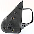 Driver and Passenger Side Mirrors, Power Adjust, Manual Folding, Non-Heated, Textured Black, No Signal Light, No Memory, No Puddle Light, No Auto-Dimming, No Blind Spot Feature