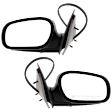 Driver and Passenger Side Mirrors, Power Adjust, Manual Folding, Heated, Paintable, No Signal Light, No Memory, No Puddle Light, No Auto-Dimming, No Blind Spot Feature