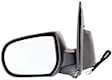 Driver and Passenger Side Mirrors, Power Adjust, Manual Folding, Heated, Textured Black, No Signal Light, No Memory, No Puddle Light, No Auto-Dimming, No Blind Spot Feature
