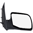 Driver and Passenger Side Mirror, Power Adjust, Heated, Manual Folding, Textured Black, No Signal Light, No Memory, No Puddle Light, No Auto-Dim, No Blind Spot Feature