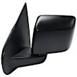 Driver and Passenger Side Mirror, Manual Adjust, Non-Heated, Manual Folding, Textured Black, No Signal Light, No Memory, No Puddle Light, No Auto-Dim, No Blind Spot Feature, Paddle Style