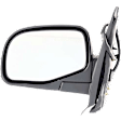 Driver and Passenger Side Mirrors, Power Adjust, Manual Folding, Non-Heated, Textured Black, No Signal Light, No Memory, No Puddle Light, No Auto-Dimming, No Blind Spot Feature