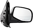 Driver and Passenger Side Mirrors, Manual Adjust, Manual Folding, Non-Heated, Textured Black, No Signal Light, No Memory, No Puddle Light, No Auto-Dimming