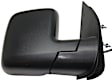 2002 Ford E-250 Econoline - Driver and Passenger Side Mirror, Power Adjust, Non-Heated, Textured Black, Manual Folding, No Signal Light, No Blind Spot Feature, No Memory, No Puddle Light, No Auto-Dimming