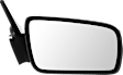 2005-2009 Ford Mustang - Driver and Passenger Side Mirrors, Power, Non-Folding, Non-Heated, Textured Black, No Signal Light, No Memory, No Puddle Light, No Auto-Dimming, No Blind Spot Feature