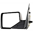 Driver and Passenger Side Mirrors, Power Adjust, Manual Folding, Non-Heated, Textured Black, No Signal Light, No Memory, No Puddle Light, No Auto-Dimming, No Blind Spot Feature
