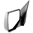 Driver and Passenger Side Mirrors, Power Adjust, Manual Folding, Non-Heated, Textured Black, No Signal Light, No Memory, No Puddle Light, No Auto-Dimming, No Blind Spot Feature