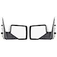 Driver and Passenger Side Mirrors, Manual Adjust, Manual Folding, Non-Heated, Chrome, No Signal Light, No Memory, No Puddle Light, No Auto-Dimming, No Blind Spot Feature