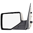 Driver and Passenger Side Mirrors, Manual Adjust, Manual Folding, Non-Heated, Chrome, No Signal Light, No Memory, No Puddle Light, No Auto-Dimming, No Blind Spot Feature