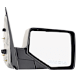 Driver and Passenger Side Mirrors, Manual Adjust, Manual Folding, Non-Heated, Chrome, No Signal Light, No Memory, No Puddle Light, No Auto-Dimming, No Blind Spot Feature