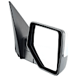 Driver and Passenger Side Mirrors, Manual Adjust, Manual Folding, Non-Heated, Chrome, No Signal Light, No Memory, No Puddle Light, No Auto-Dimming, No Blind Spot Feature