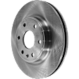 Front Brake Discs, Plain Surface, Vented