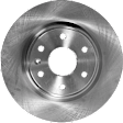 Front Brake Discs, Plain Surface, Vented