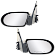 Driver and Passenger Side Mirrors, Manual Adjust, Non-Folding, Non-Heated, Paintable, No Signal Light, No Memory, No Puddle Light, No Auto-Dimming, No Blind Spot Feature