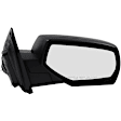 Driver and Passenger Side Mirror, Manual Adjust, Non-Heated, Manual Folding, Textured Black, No Signal Light, No Memory, No Puddle Light, No Auto-Dim, No Blind Spot Feature