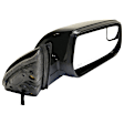 Driver and Passenger Side Mirror, Power Adjust, Heated, Manual Folding, Paintable, No Signal Light, No Memory, No Puddle Light, No Auto-Dim, With Blind Spot Glass