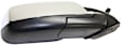 Driver and Passenger Side Mirror, Power Adjust, Heated, Manual Folding, Chrome, No Signal Light, With Memory, No Puddle Light, No Auto-Dim, With Blind Spot Glass