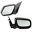 Driver and Passenger Side Mirror, Manual Adjust, Non-Heated, Manual Folding, Textured Black, No Signal Light, No Memory, No Puddle Light, No Auto-Dim, No Blind Spot Feature