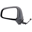 Driver and Passenger Side Mirror, Power Adjust, Heated, Manual Folding, Paintable, No Signal Light, No Memory, No Puddle Light, No Auto-Dim, No Blind Spot Feature