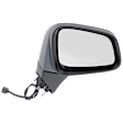 Driver and Passenger Side Mirror, Power Adjust, Heated, Manual Folding, Paintable, No Signal Light, No Memory, No Puddle Light, No Auto-Dim, No Blind Spot Feature