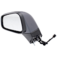Driver and Passenger Side Mirror, Power Adjust, Heated, Manual Folding, Paintable, No Signal Light, No Memory, No Puddle Light, No Auto-Dim, No Blind Spot Feature