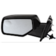 Driver and Passenger Side Mirror, Power Adjust, Heated, Manual Folding, Paintable, In-glass and In-housing Signal Light, No Memory, No Puddle Light, No Auto-Dim