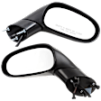 Driver and Passenger Side Mirror, Power Adjust, Heated, Driver side - Manual Folding; Passenger side - Non-Folding, Paintable, No Signal Light, Driver Side - No Memory; Passenger Side - With Memory