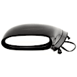Driver and Passenger Side Mirror, Power Adjust, Heated, Driver side - Manual Folding; Passenger side - Non-Folding, Paintable, No Signal Light, Driver Side - No Memory; Passenger Side - With Memory