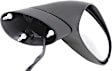 2005-2013 Chevrolet Corvette - Driver and Passenger Side Non-Towing Mirrors, Power Adjust, Non-Folding, Heated, Paintable, No Signal Light, With memory, No Puddle Light, No Auto-Dimming, No Blind Spot Feature