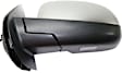 Driver and Passenger Side Mirror, Power Adjust, Heated, Power Folding, Chrome, In-glass Signal Light, With Memory, With Puddle Light, No Auto-Dim, No Blind Spot Feature