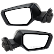 Driver and Passenger Side Mirrors, Power Adjust, Manual Folding, Non-Heated, Paintable, No Signal Light, No Memory, No Puddle Light, No Auto-Dimming, No Blind Spot Feature