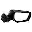Driver and Passenger Side Mirrors, Power Adjust, Manual Folding, Heated, Paintable, In-housing Signal Light, No Memory, With Puddle Light, No Auto-Dimming, No Blind Spot Feature