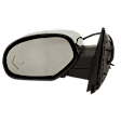 Driver and Passenger Side Mirror, Power Adjust, Heated, Power Folding, Chrome, In-glass Signal Light, With Memory, With Puddle Light, No Auto-Dim, With Blind Spot Detection in Glass