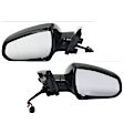 Driver and Passenger Side Mirrors, Power Adjust, Power Folding, Heated, Paintable, No Signal Light, With memory, No Puddle Light, No Auto-Dimming, No Blind Spot Feature
