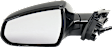 2014 Cadillac SRX - Driver and Passenger Side Mirror, For Models Without Etched Warning, Power Adjust, Heated, Paintable, Power Folding, No Signal Light, No Blind Spot Feature, With Memory, No Puddle Light, No Auto-Dimming