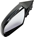 2014 Cadillac SRX - Driver and Passenger Side Mirror, For Models Without Etched Warning, Power Adjust, Heated, Paintable, Power Folding, No Signal Light, No Blind Spot Feature, With Memory, No Puddle Light, No Auto-Dimming