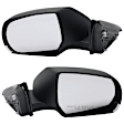 Driver and Passenger Side Mirrors, Power Adjust, Manual Folding, Heated, Paintable, In-housing Signal Light, With memory, With Puddle Light, No Auto-Dimming, No Blind Spot Feature, Without SOS