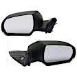 Driver and Passenger Side Mirrors, Power Adjust, Manual Folding, Heated, Paintable, In-housing Signal Light, No Memory, No Puddle Light, No Auto-Dimming, No Blind Spot Feature
