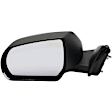 Driver and Passenger Side Mirrors, Power Adjust, Manual Folding, Heated, Paintable, In-housing Signal Light, No Memory, No Puddle Light, No Auto-Dimming, No Blind Spot Feature