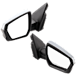 Driver and Passenger Side, Mirrors, Power Adjust, Heated, Manual Folding, Chrome, No Signal Light, No Memory, No Puddle Light, No Auto-Dimming, No Blind Spot Feature