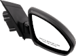 Driver and Passenger Side Mirror, Power Adjust, Non-Heated, Manual Folding, Paintable, No Signal Light, No Memory, No Puddle Light, No Auto-Dim, No Blind Spot Feature