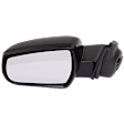 Driver and Passenger Side Mirror, Power Adjust, Non-Heated, Non-Folding, Textured Black, No Signal Light, Driver Side - With Memory; Passenger Side - No Memory, No Puddle Light, No Auto-Dim