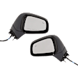 Driver and Passenger Side Mirror, Power Adjust, Heated, Manual Folding, Paintable, In-housing Signal Light, No Memory, No Puddle Light, No Auto-Dim, With Blind Spot Detection in Glass