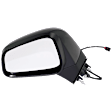 Driver and Passenger Side Mirror, Power Adjust, Non-Heated, Manual Folding, Paintable, No Signal Light, No Memory, No Puddle Light, No Auto-Dim, No Blind Spot Feature
