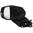 Driver and Passenger Side Mirrors, Power Adjust, Manual Folding, Heated, Paintable, In-Housing Signal Light, With Memory, No Puddle Light, No Auto-Dimming, With Blind Spot Detection in Glass