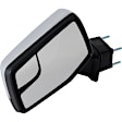 Driver and Passenger Side Mirror, Power Adjust, Power Folding, Heated, Chrome, In-housing Signal Light, With memory, With Puddle Light, With Auto-Dimming, No Blind Spot Feature, With (Temp Sensor, RH)