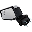 Driver and Passenger Side Mirror, Power Adjust, Power Folding, Heated, Chrome, In-housing Signal Light, With memory, With Puddle Light, With Auto-Dimming, No Blind Spot Feature, With (Temp Sensor, RH)