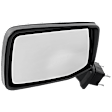 Driver and Passenger Side Mirror, Manual Adjust, Non-Heated, Manual Folding, Textured Black, No Signal Light, No Memory, No Puddle Light, No Auto-Dim, No Blind Spot Feature
